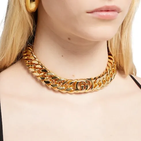 Gucci Interlocking Chain Necklace