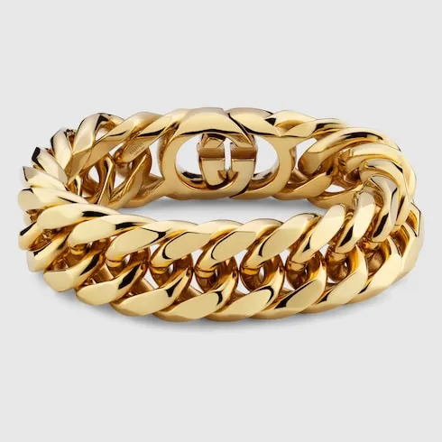 Gucci Interlocking Chain Bracelet