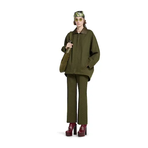 Gg Canvas Pants