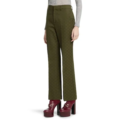 Gg Canvas Pants