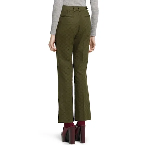 Gg Canvas Pants
