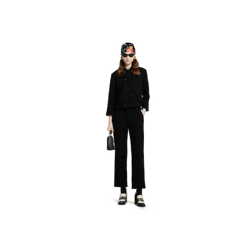 Wool Bouclé Pants