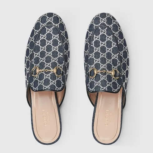 Gg Crystal Princetown Slipper