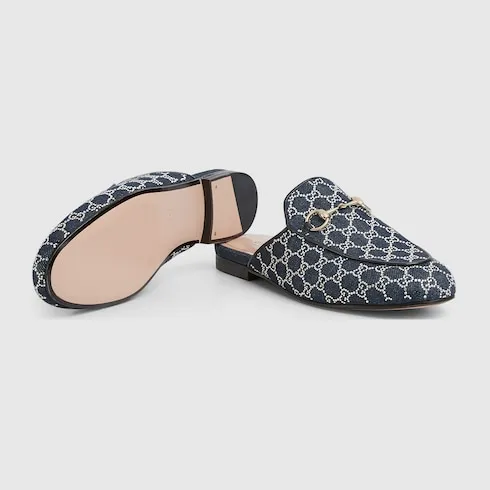 Gg Crystal Princetown Slipper