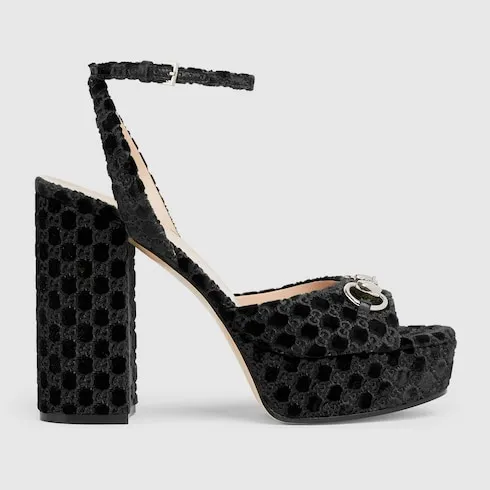 Platform Sandal With Horsebit