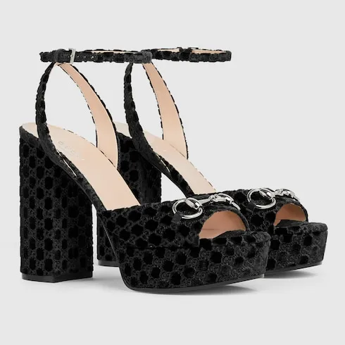 Platform Sandal With Horsebit