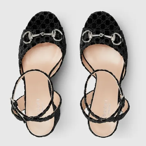Platform Sandal With Horsebit