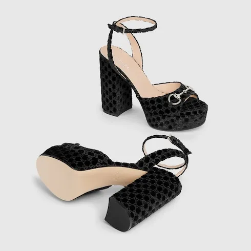 Platform Sandal With Horsebit
