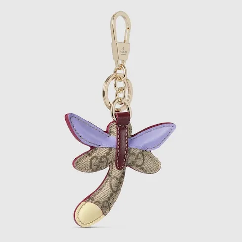 Dragonfly-Shaped Keychain