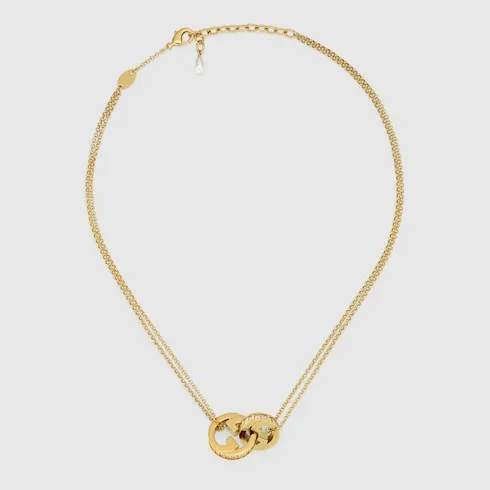 Gucci Blondie Double Chain Necklace