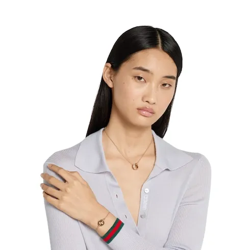Gucci Blondie Crystal Pendant Necklace