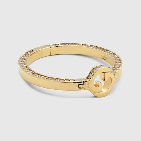 Gucci Blondie Crystal Bangle Bracelet