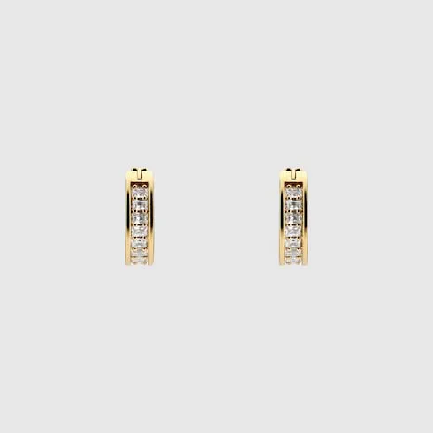 Gucci Blondie Crystal Mini Earrings