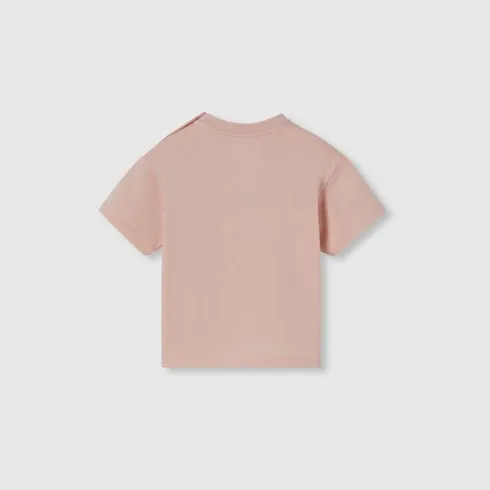 Baby Cotton T-Shirt With Print