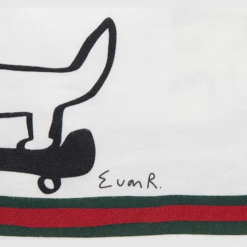 Baby Cotton T-Shirt With Print