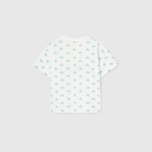 Baby Cotton T-Shirt With Print
