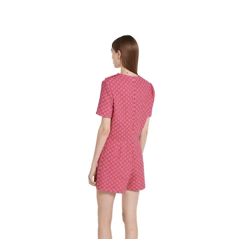 Gg Cotton Bouclé Jumpsuit