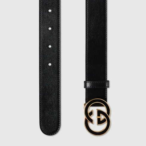 Belt With Interlocking G Buckle