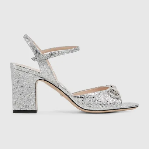 Mid-Heel Sandal With Horsebit