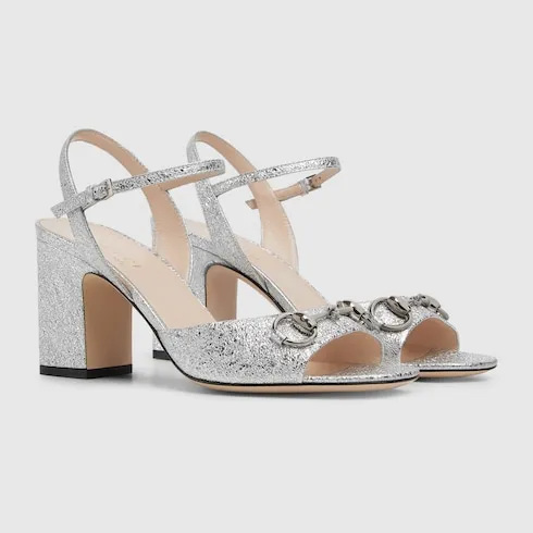Mid-Heel Sandal With Horsebit