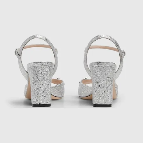 Mid-Heel Sandal With Horsebit