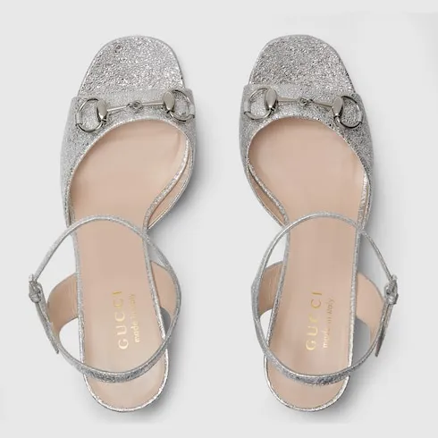 Mid-Heel Sandal With Horsebit
