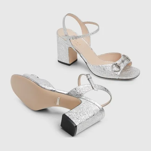 Mid-Heel Sandal With Horsebit