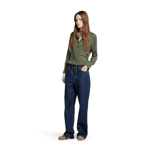 Gg Silk Jacquard Shirt