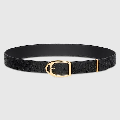 Belt With Stirrup Buckle