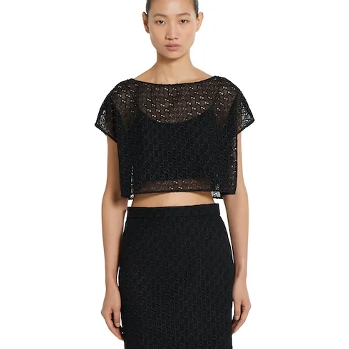 Gg Macramé Top