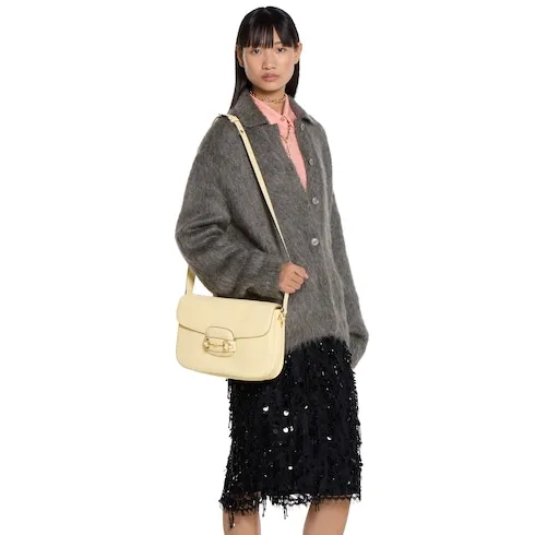 Gucci Horsebit 1955 Aura Medium Shoulder Bag