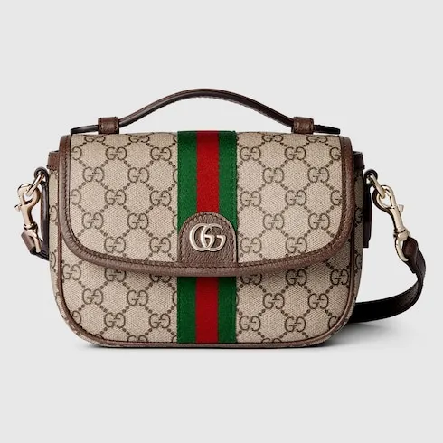 Ophidia Small Top Handle Bag