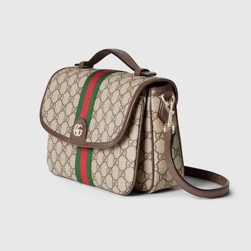 Ophidia Medium Top Handle Bag