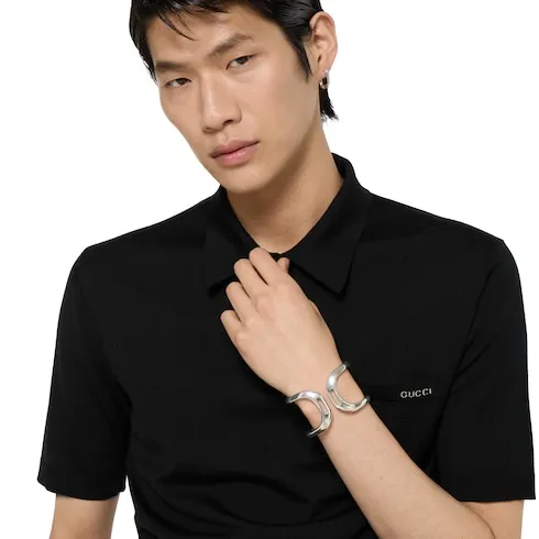 Gucci Staffa Cuff Bracelet
