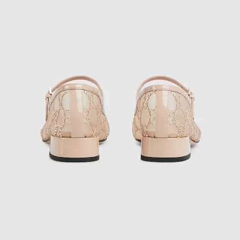 Gg Crystal Ballet Flat