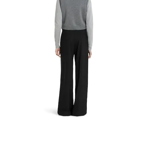 Wool Pants With Logo