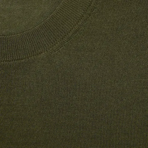 Cashmere And Silk Top With Intarsia