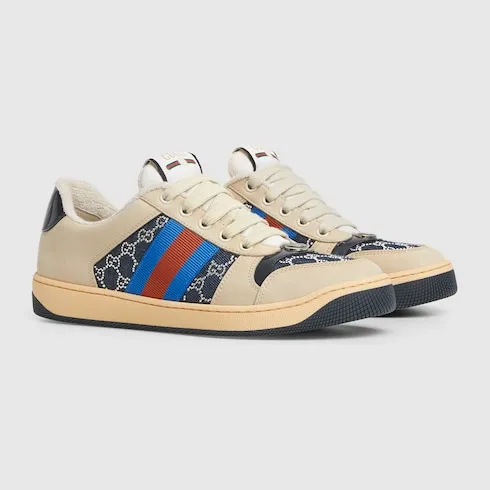 Gg Crystal Screener Sneaker