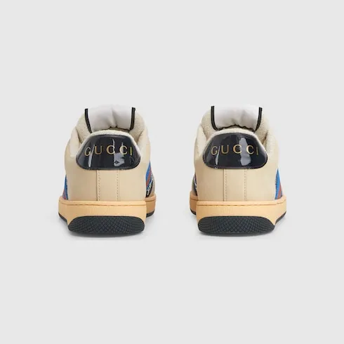 Gg Crystal Screener Sneaker