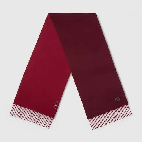Cashmere Scarf With Patch