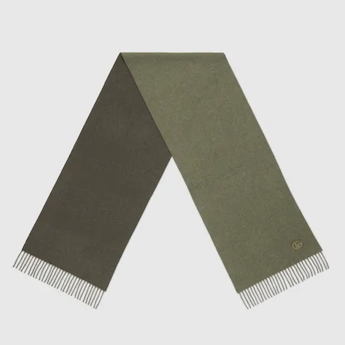 Cashmere Scarf With Patch