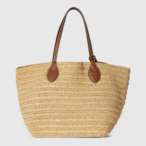 Woven Medium Tote Bag