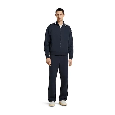 Gg Technical Jersey Zip Jacket