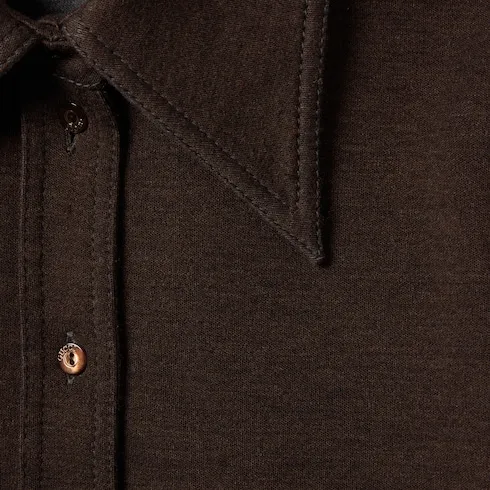 Wool Cotton Jersey Shirt