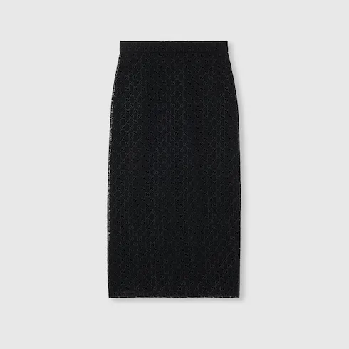 Gg Macramé Skirt