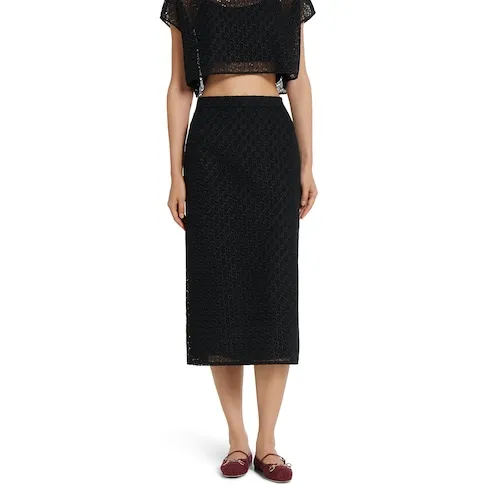 Gg Macramé Skirt