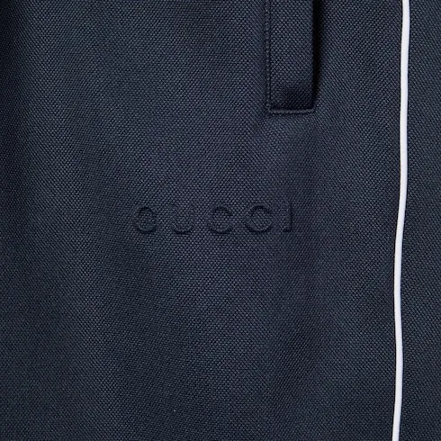 Technical Jersey Pant With Embossed Logo