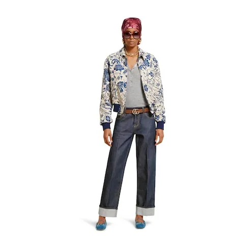 Denim Pants With Gucci Selvedge