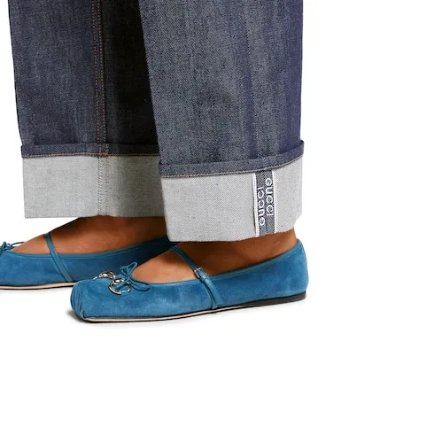 Denim Pants With Gucci Selvedge