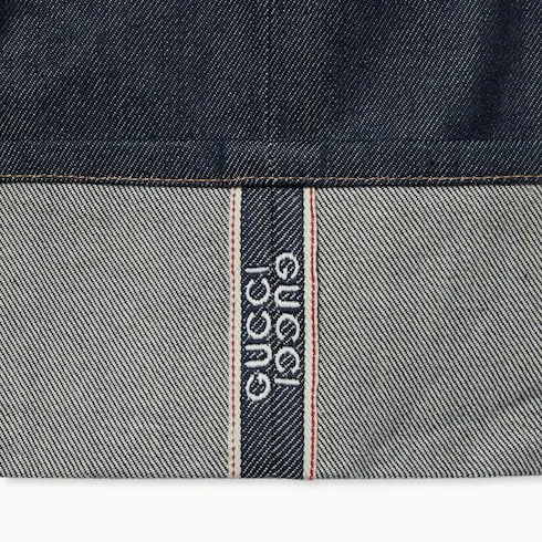 Denim Pants With Gucci Selvedge